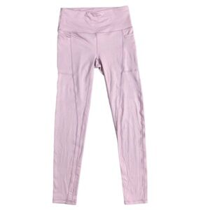 Athletic Works Women’s Leggings 7/8 Length High Rise Waist Lilac Purple Size XS